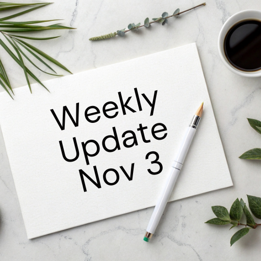 Week of November 3
