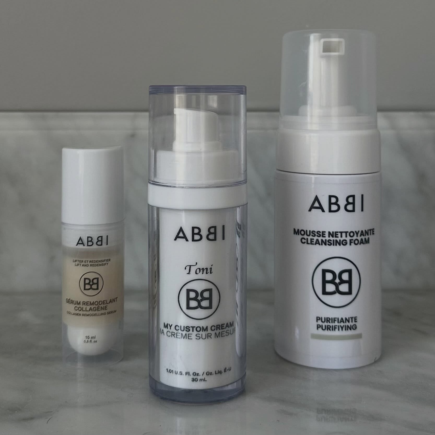 When you fall in love all over again with the fact that this is your entire skincare routine 💖
